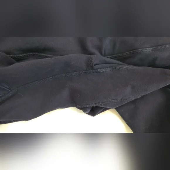 ALO Womens Navy Blue Athletic Leggings Compression Size M, Slight Piling - Picture 7 of 12